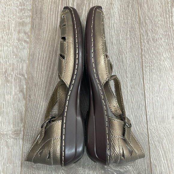 Spring Step Indus Leather Fisherman Sandals T Strap Metallic EU Size 38 - Picture 8 of 15